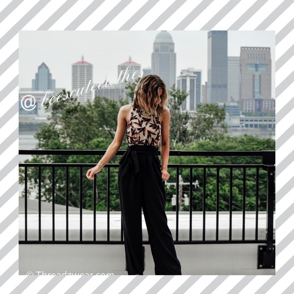 Halter Back Jumpsuit - Picture 3 of 6